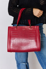 Load image into Gallery viewer, Texture Leather Handbag
