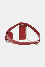Load image into Gallery viewer, Croc-Effect Faux Leather Belt Bag
