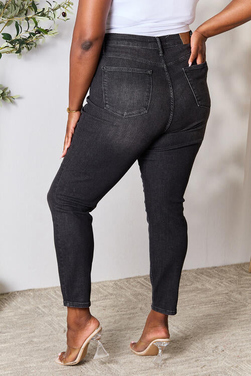 Tummy Control High Waist Denim Pants