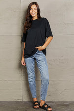 Load image into Gallery viewer, Round Neck Short Sleeve T-Shirt
