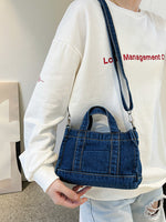 Load image into Gallery viewer, Denim Shoulder Bag
