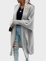 Load image into Gallery viewer, Open Front Long Sleeve Cardigan
