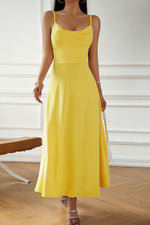 Load image into Gallery viewer, Sunkissed Ease Lace-Up Maxi Dress
