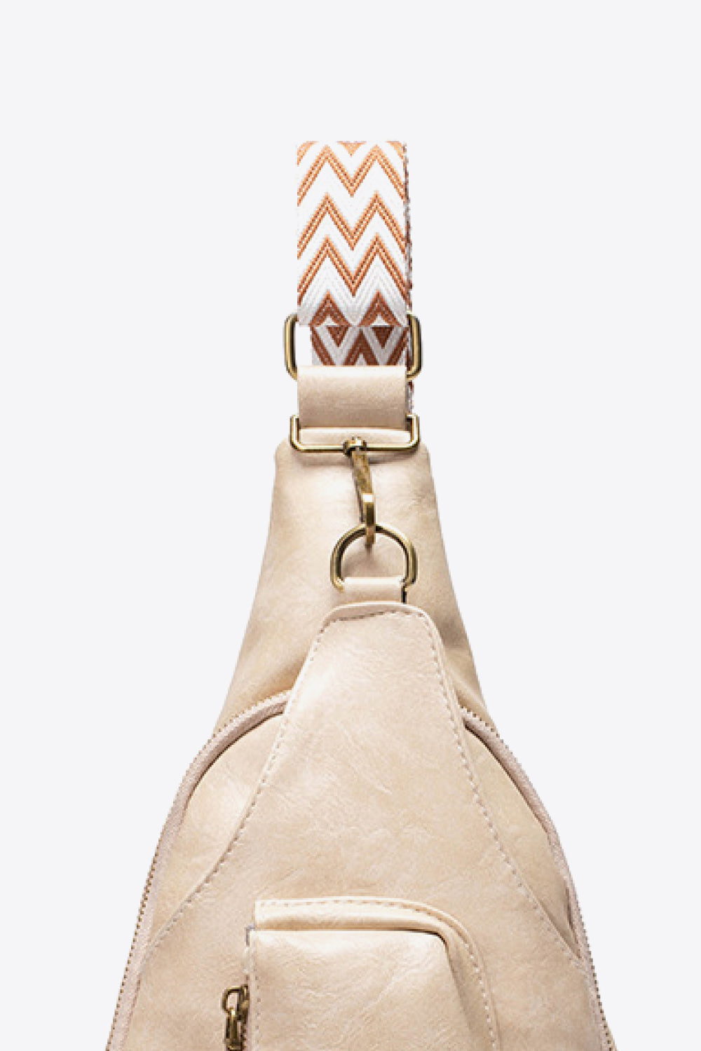 Faux Leather Crossbody Sling Bag – Sleek, Lightweight & Versatile