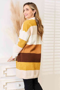 Color Block Cardigan