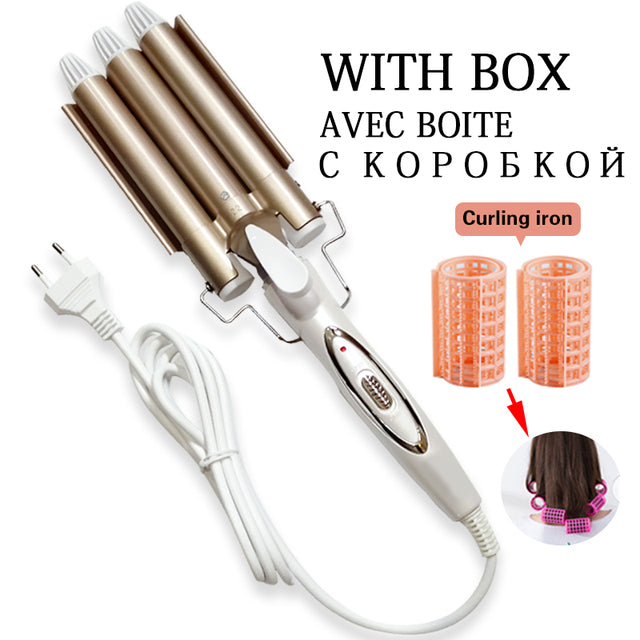 Crimping Curling Iron