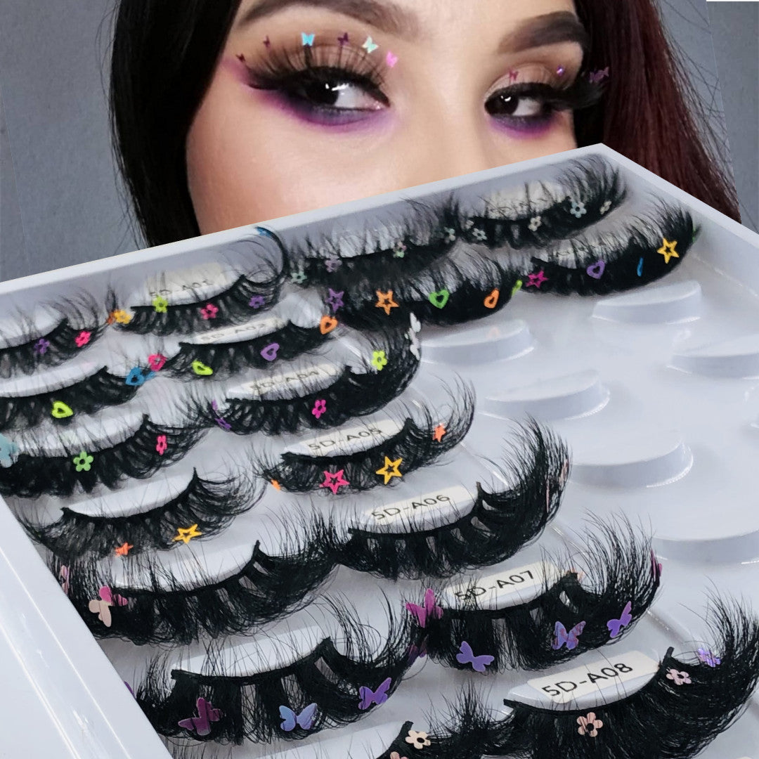 Faux Mink 25mm Lashes With Butterflys or flowers