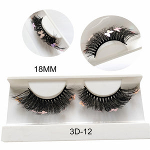 Faux Mink 25mm Lashes With Butterflys or flowers