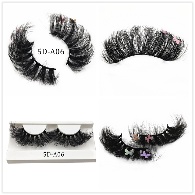 Faux Mink 25mm Lashes With Butterflys or flowers