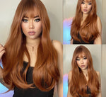 Load image into Gallery viewer, Long Straight Synthetic Wigs
