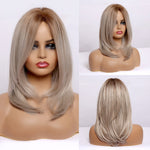Load image into Gallery viewer, Medium Length Synthetic Wig
