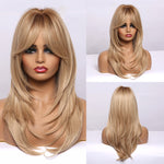 Load image into Gallery viewer, Medium Length Synthetic Wig
