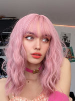 Load image into Gallery viewer, Medium Length Synthetic Wig
