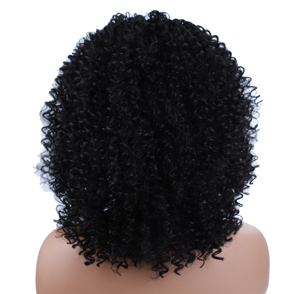 Kinky Curly Headband Wig