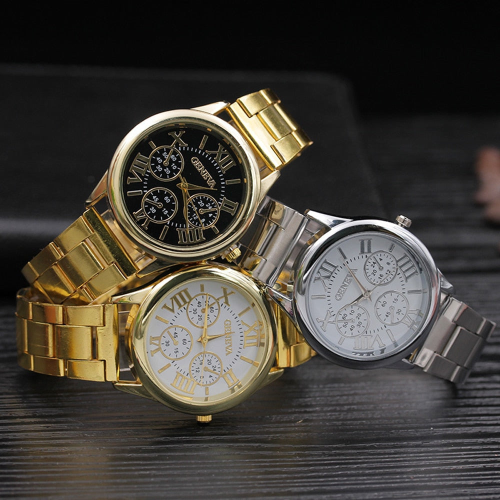 Geneva Casual Quartz Watch