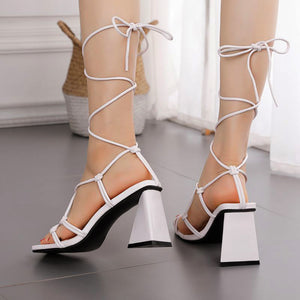 Cross-Strap Heels