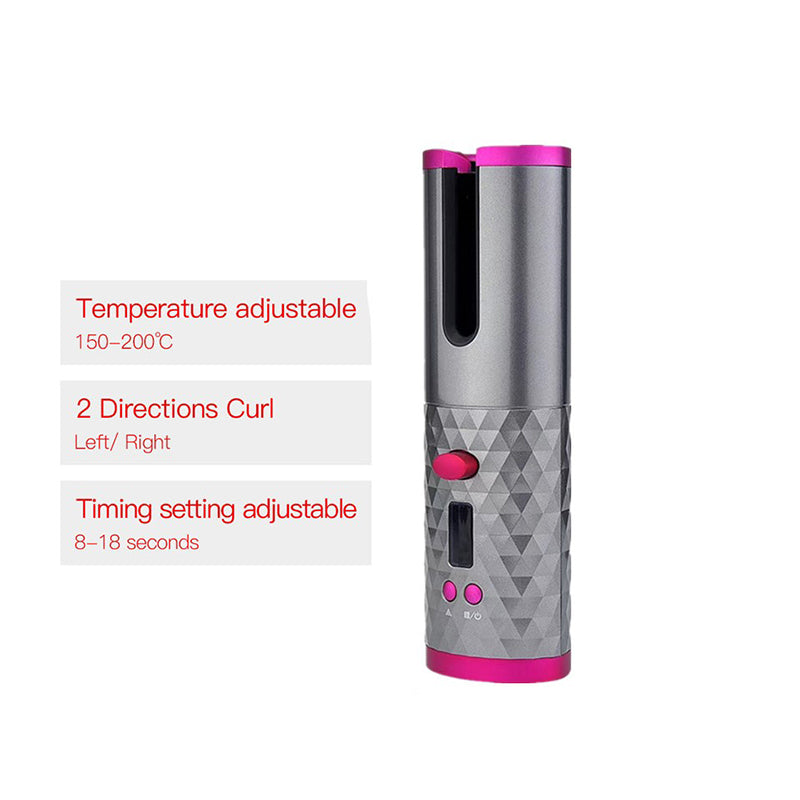 Cordless Ceramic Hair Curler