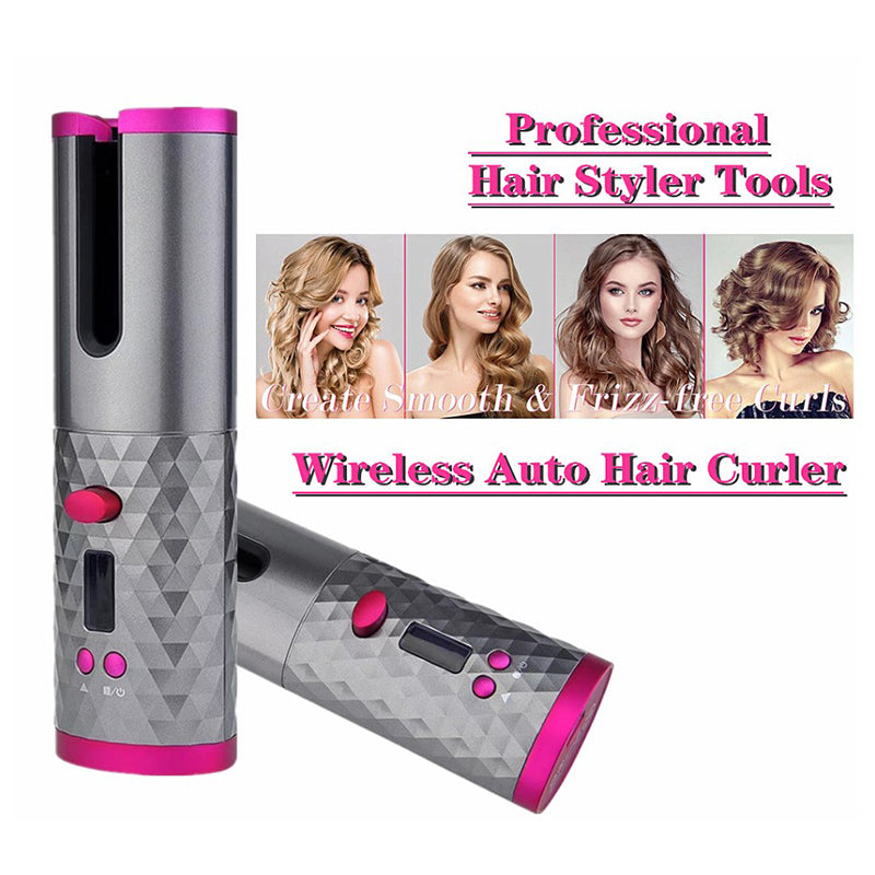 Cordless Ceramic Hair Curler