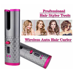 Cordless Ceramic Hair Curler