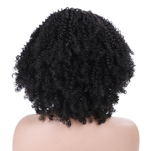 Kinky Curly Headband Wig