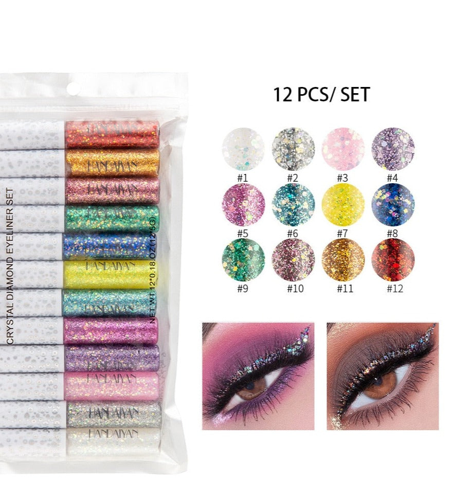 Waterproof Colorful Eyeliner Set