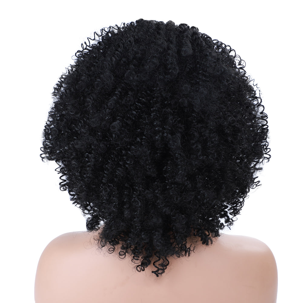 Kinky Curly Headband Wig