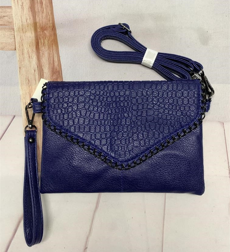 Envelope Stone Pattern Purse