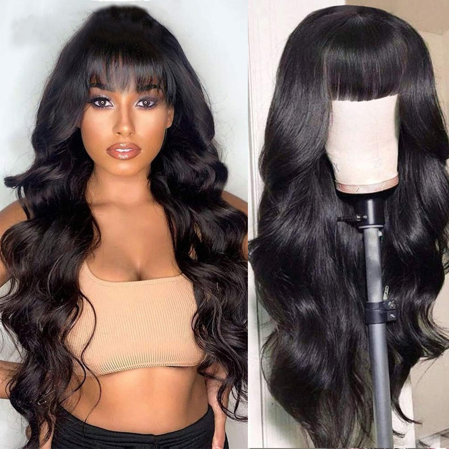 Body Wave With Bangs