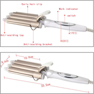 Crimping Curling Iron