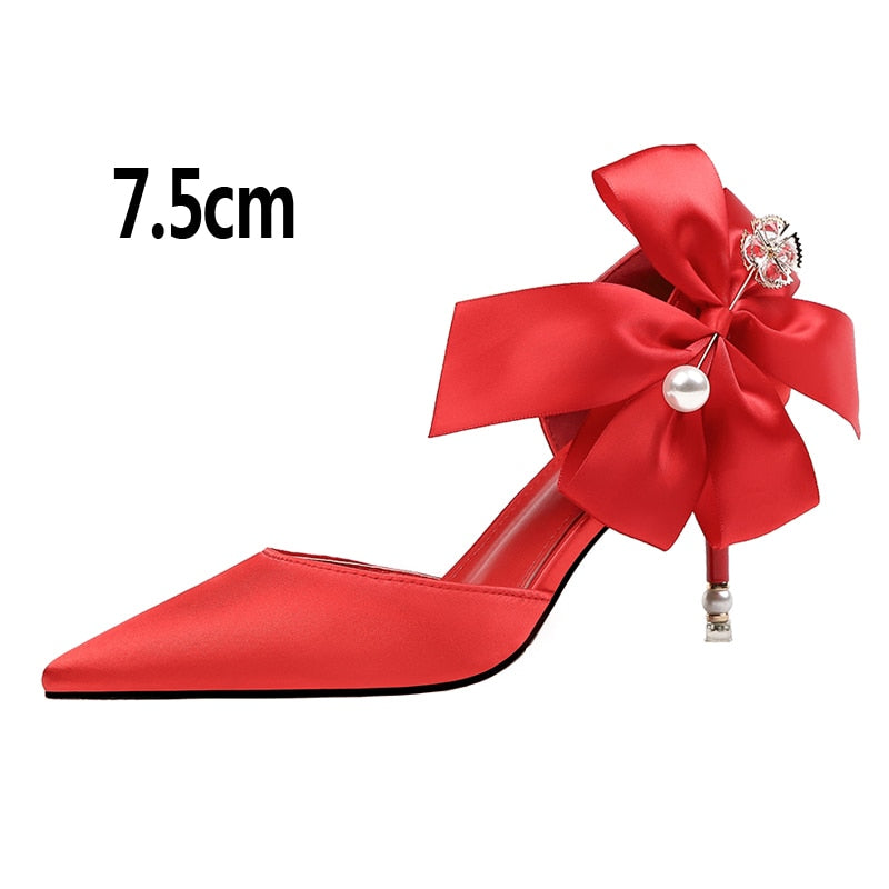 Bow-knot Womens Pump