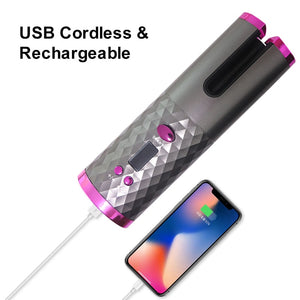 Cordless Ceramic Hair Curler