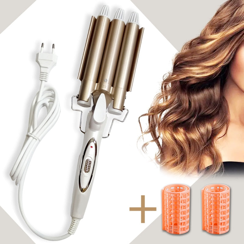 Crimping Curling Iron