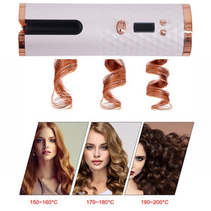 Cordless Ceramic Hair Curler