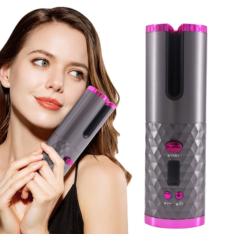 Cordless Ceramic Hair Curler