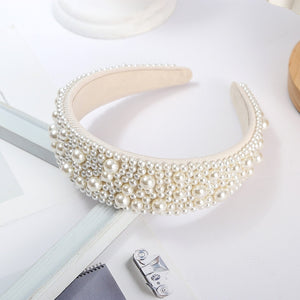 Beaded Pearl Headbands