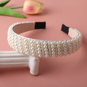 Beaded Pearl Headbands