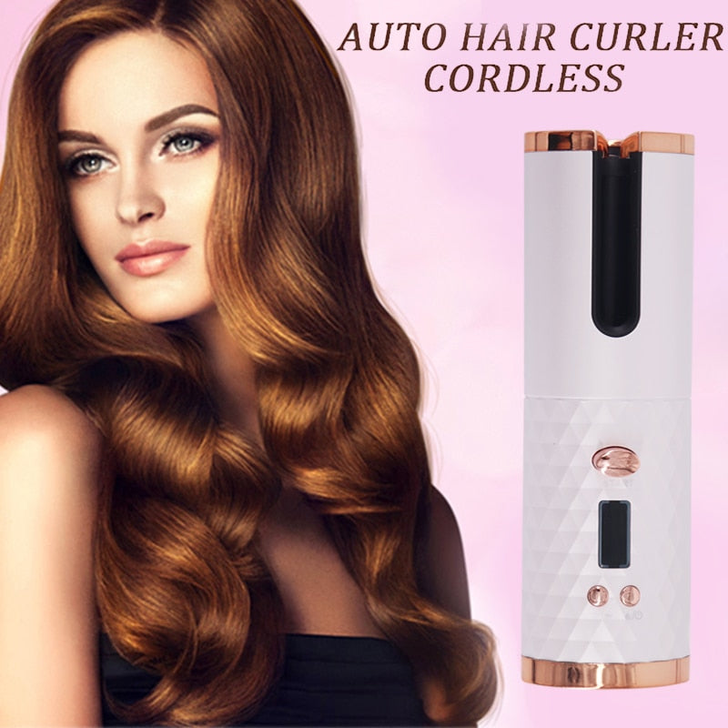 Cordless Ceramic Hair Curler