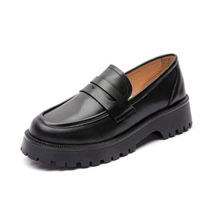 Womens Leather Loafers