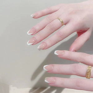 24pcs French Nails