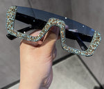 Load image into Gallery viewer, Half Frame Vintage SunGlasses
