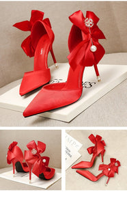 Bow-knot Womens Pump