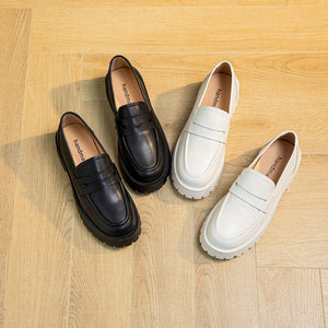 Womens Leather Loafers