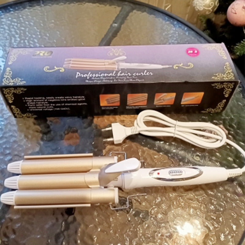 Crimping Curling Iron