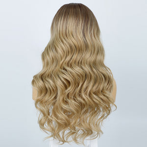 Synthetic Body Wave Headband Wig