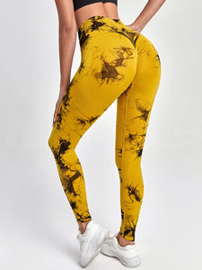 Womens Tie-Dye Yoga Pants