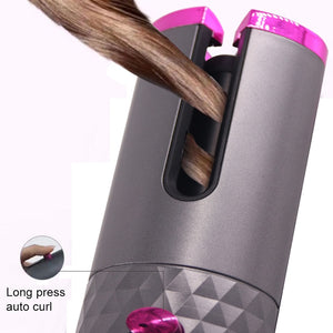 Cordless Ceramic Hair Curler