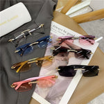 Load image into Gallery viewer, Rimless Vintage Sunglasses
