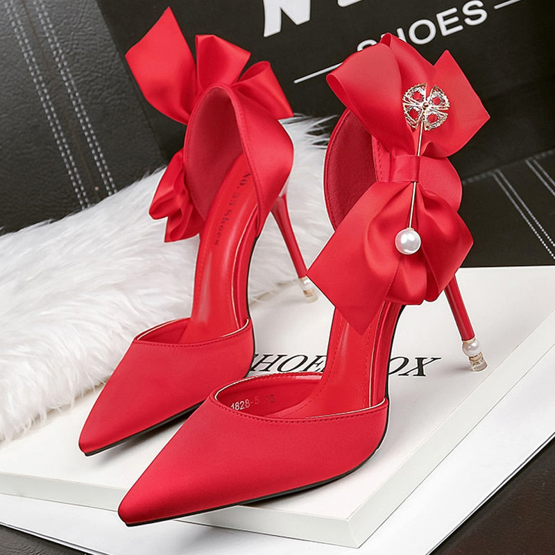 Bow-knot Womens Pump