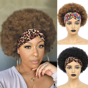 Afro Headband Wig