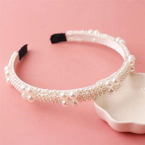 Beaded Pearl Headbands